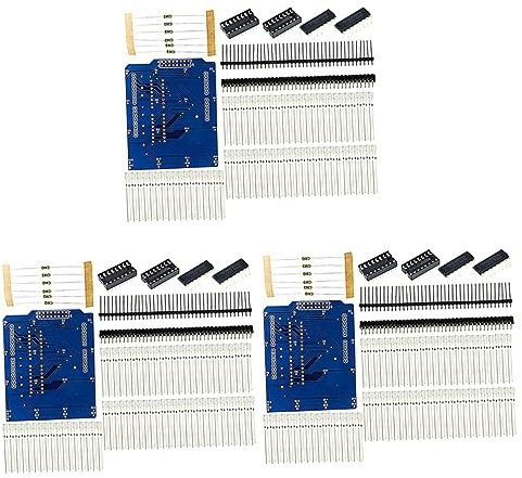 DOITOOL 3sets Led Cube Lamp Electronic Engineering DIY Lamp Kit Parts Cube Light for Desk Electronic Light Kit for DIY Projects