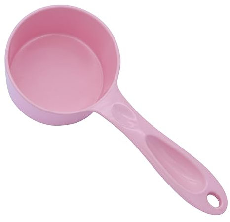 FOMIYES Herramienta para Medir Comida Cuchara para Mascotas Mango Agujero Colores para Gatos Resistente Lavavajilla