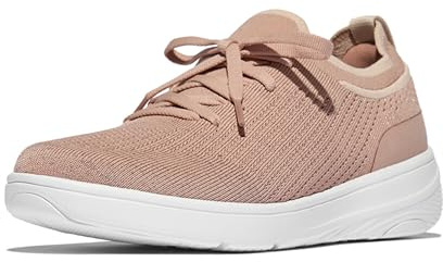 Super-Q Knit Slip-ON - Zapatillas Deportivas con Cordones, Color Beige