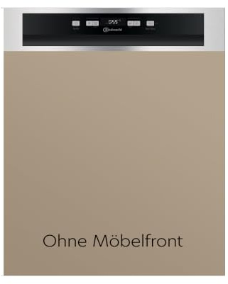Bauknecht BK4PB14BN7A0X Integrierbarer Geschirrspüler/ 60 cm/ActiveDry – automatisches Türöffnungssystem/Startzeitvorwahl/Vollwasserschutz/Rapid 50° - sauber im Handumdrehen/Option MultiZone