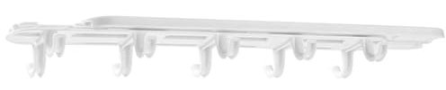 Cammeciso Hakenleiste Selbstklebend,KüChenleiste Mit Haken,HäNgeleiste KüChe,Platzsparende,Wasserdicht,Eleganz,FüR KüChe,Badezimmer,Wohnzimmer Und Flur FüR KüChenutensilien