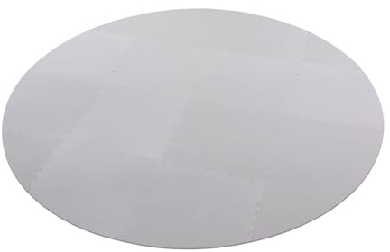 Tapis pour jacuzzi - Tapis de sol pour jacuzzi - Rond antidérapant et imperméable - 196 x 196 x 0,6 cm - Gris
