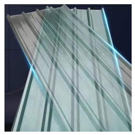 3X Planchas Transparentes Tejados, Hojas de Techo Corrugado, Placa Ondulada para Exteriores, Placa de Iluminación Natural, Chapa de Techo, Aislados, con Tornillo(90x100cm/35x39in-1.0mm)