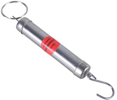 Dynamomètre à ressort mécanique en aluminium léger avec cadrans faciles à lire pour une mesure précise du poids Balance mécanique suspendue
