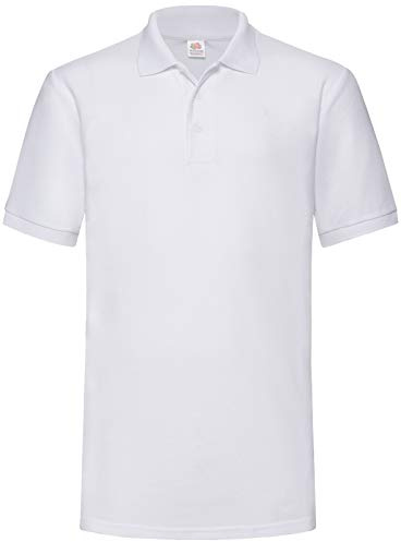 Fruit of the Loom Herren Heavy Piqué Poloshirt 65/35 Uni (1er Pack)