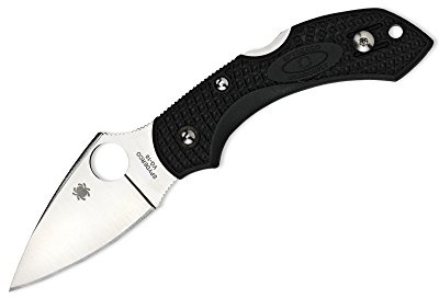 Spyderco C28PBK Unisex – Erwachsene Taschenmesser Dragonfly Lightweight, schwarz, 14,1 cm