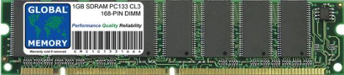 GLOBAL MEMORY 1GB PC133 133MHz 168-PIN SDRAM DIMM Memoria RAM para Roland Fantom XA/XR / G6 / X6 / G7 / X7 / G8 / X8