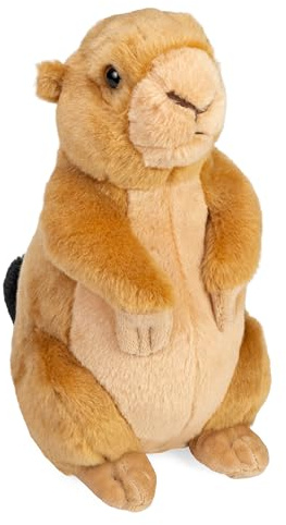 Wild Republic Chien de Prairie, Cuddlekins Mini, Animal Rembourré, 20 cm, Jouet en Peluche, Cadeau pour Enfants, Le Remplissage est des Bouteilles d'eau Recyclées Filées