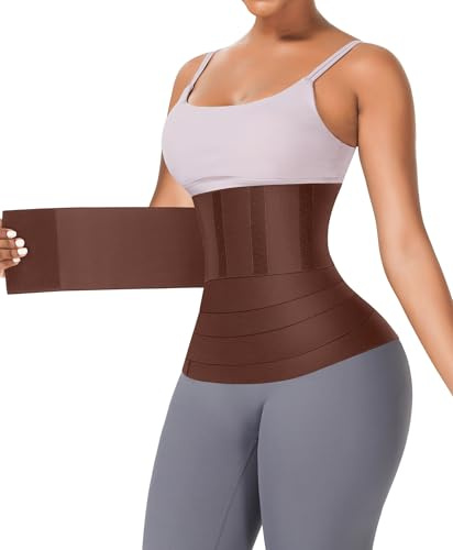 FeelinGirl Shapewear-korsett för Damer Control Belly Midjetränare för Kvinnor Bastu Bälte Magsjal En storlek