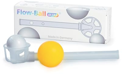 Flow-Ball ULTRA Atemtrainer zur Optimierung Einer konstanten Luftsäule I 8 Verschiedene Widerstände I Atemtrainingsgerät für lockere Atemübungen I Lungentrainer für Junge & ältere Menschen
