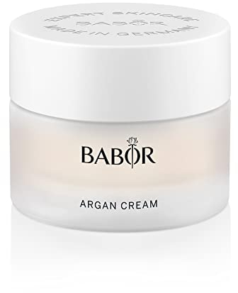 BABOR CLASSICS Argan Cream, Rik ansiktskräm för torr hud, Med arganolja och E-vitamin, Vegansk formula, Utan alkohol, 50 ml