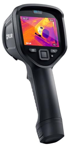 FLIR E5 Pro - Kommerzielle Wärmebildkamera mit WiFi, Hochauflösende Infrarotkamera mit FLIR Ignite Cloud | Infrarotkamera, -20 bis 400°C, MSX, 9Hz, Li-Ion-Batterie, Etui, Gewerbeinspektion