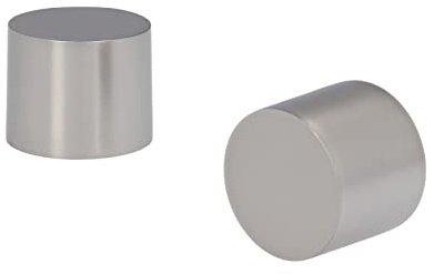 HDTL Zubehör für Gardinenstangen Ø 25mm Satin Matt Ø 25mm 2x Endstücke Zoya