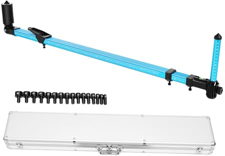 JAYGOVAN 2D Measuring System High Precision Tram Gauge Frame Machine Tools Contour Gauge Auto Body Frame Measuring Machine Aluminum Universal Auto Body Frame Machine for Auto Body Frame Repair Tool