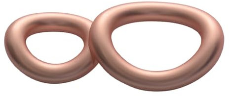 TOPPERFUN Bacchette Decorativo Acciaio Inossidabile Chic per Tavola Resto per Bacchette Sushi e Cinesi Design