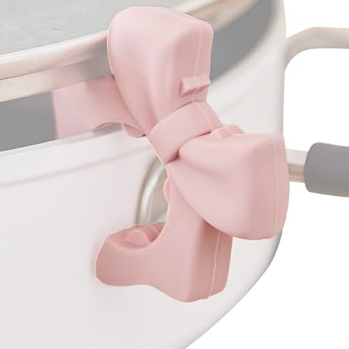 Portacucchiai per Pentole | Portacucchiaio da Cucina in Silicone | Portamestoli a Fiocco Resistente al Calore per Pentole e Cucine Mobili