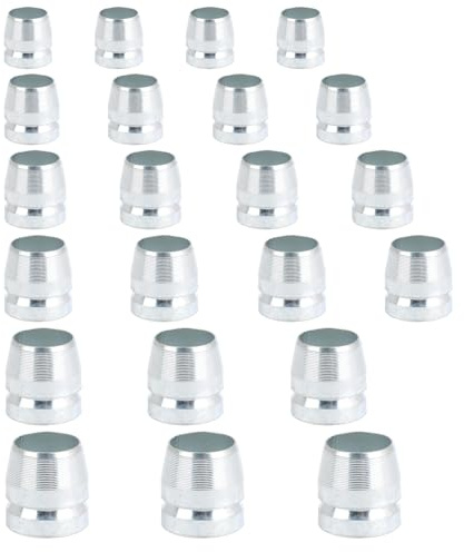 Bavooty 22 pezzi Cunei di Sicurezza con Impugnatura Rotonda,Cuneo in Metallo,Cuneo Tondo in Acciaio,Cunei Con Manico A Martello,per Ascia, Martello(Diametro 4/8/10/12/14/16/18MM)