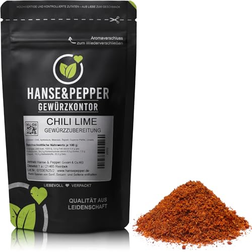 100g Chili Lime Gewürz Spices Chili-Lime Gewürzmischung Limettenchili