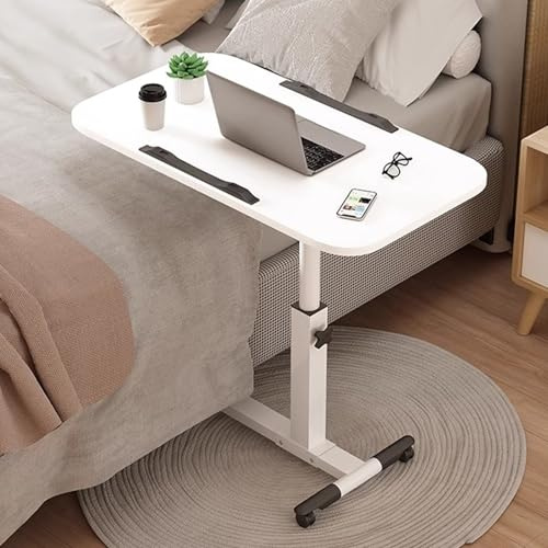 Betttisch Auf Rollen, Höhenverstellbare Rolltische Und Pneumatische, Mobile Laptop-Stehtische Für Zuhause Und Krankenhäuser