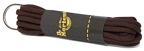 Dr. Martens Round Shoe Laces, Brown (Brown), One Size
