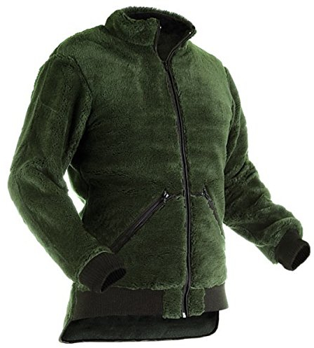 Pfanner® warme Faserpelz Jacke Midland, Farbe:Oliv, Größe:XXL