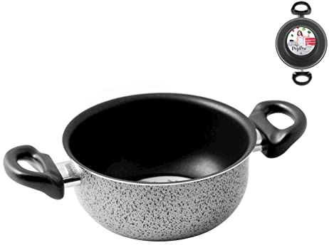 Home Salt N'Pepper Casseruola in Alluminio, Rivestimento Antiaderente, 14 cm