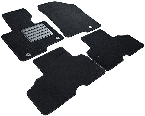 MDM SP-4226 Fußmatten Velours Autoteppich passend für Kia Carens IV 04.2013>08.2019