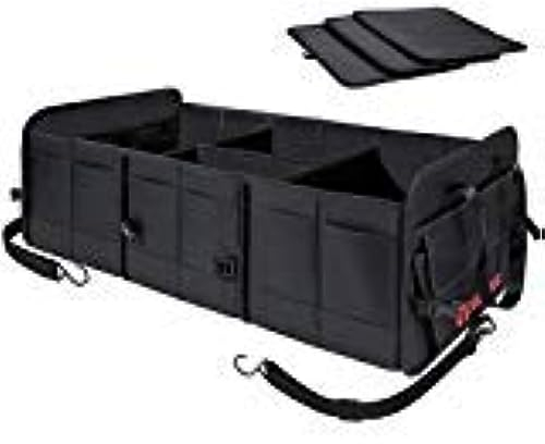 AUTOARK Multipurpose Car SUV Trunk Organizer,Durable Collapsible Adjustable Compartments Cargo Storage,Upgraded Handle,AK-072
