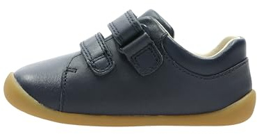 Clarks 261422867 Niñas Zapatillas, Azul (Navy Leather Navy Leather), 20.5 EU