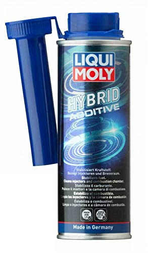 WOL WORLD OF LUBRICANT Hybrid Engine Additive Petrol Fuel System Cleaner Additive by Liqui-Moly 1001 - Hybrid vehicles Cleans Injectors Car Engine Care Reduce Emissions (1 UNIT, 250 ML)