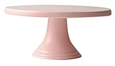 Pink Girl Cake Table Ceramica Opaca Matrimonio Compleanno Dessert Alzata per Torte Alzata per Dolci da Forno per Feste Cerimonia di Laurea (Rosa L)