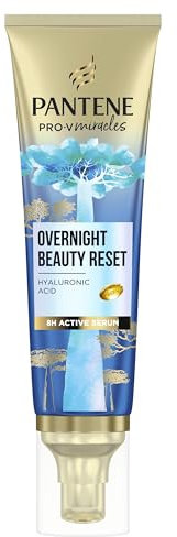 Pantene Pro-V Hidratación y Brillo Sérum de Noche con Biotina 70ml Con Ácido Hialurónico para un Pelo Hidratado y más Suave. Hidratante, Ligero y No Grasiento. Cuida el Pelo Seco y Dañado