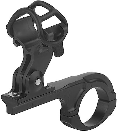 AMZLORD Frontlicht-Taschenlampen-Clip-Halter, universelle Fahrradlaternenhalterung, Schnellspanner, werkzeuglose Installation, Fahrradzubehör