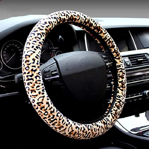 Lenkradhüllen 7 Farben Fell Niedliche Lenkradbezüge Für Mädchen, Größe 38 cm Passend Für Die Meisten Auto-Stylings Winterwarm Lenkradabdeckung (Farbe : 9)