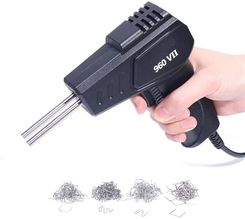 Soldadores Pistola soldadora de plástico serie 960-V, herramientas portátiles para reparación de parachoques de automóviles Soldador de plástico(960-VII)