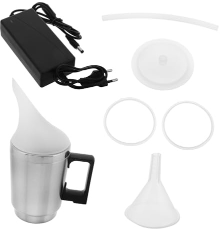 CONGARTENO Kit De Restauración y Reparación De Faros Vaso Atomizador y Embudo Acero Inoxidable para Automóviles y Uso Talleres De Mantenimiento