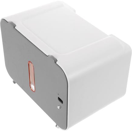 Toddmomy Dispensador de Toallas Automático sin Contacto Montado Pared sin Taladro Diseño y Gran Capacidad para Cocina y Baño Instalación Fácil y Moderna