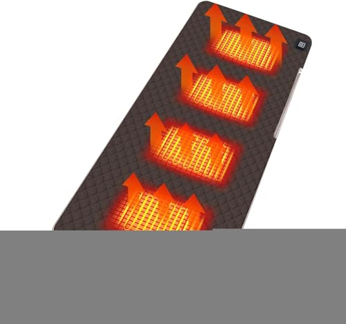 Almohadilla Térmica Para Silla USB Recargable Inalámbrica Portátil | Calentador de Asiento para Exterior y Gradas para Gradas, Deportes, Pesca, Hogar, Estadio, Caderas, Cintura, Hombros y