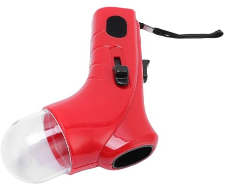 Fdit Lanciatore di Snack per Animali Domestici, Alimentatore Portatile Multifunzionale in Plastica per Dolcetti per Cani, per Addestramento All'aperto (rosso)