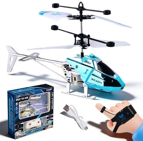 NimblusToy Remote Control Helicopter, RC Helicopters Toy Mini RC Helicopter Remote Control Flying Toy Controlled Aircraft Indoor Airplane Toys Mini Helicopters Models Gifts for Birthday-A
