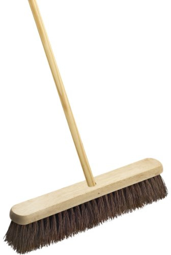 Harris Victory PA25518H 18-inch Bassine Platform Broom with Handle/Stay