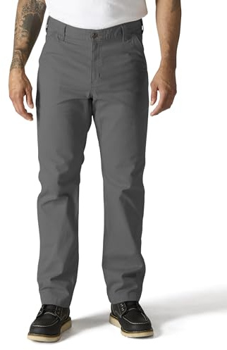 Carhartt Men's Relaxed Straight Rigby Dungaree, Gravel, W32 x L32