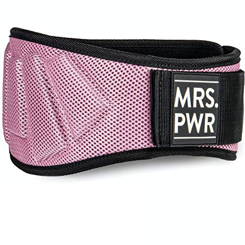 MR. PWR Gewichtheber Gürtel Herren | MRS. PWR für Damen | Fitnessgürtel | Trainingsgürtel für Bodybuilding und Crossfit | Gewichtsgürtel für Damen und Herren