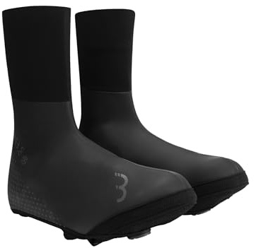 BBB Cycling Waterproof Overshoes Cycling Thermal Windproof Winter Shoe Covers Reflective Neoskin -10 - 5 degrees UltraWear Zipperless BWS-25, 10.5/11 UK