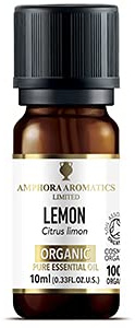 Amphora Aromatics Cosmos Organic Lemon Essential Oil 10ml