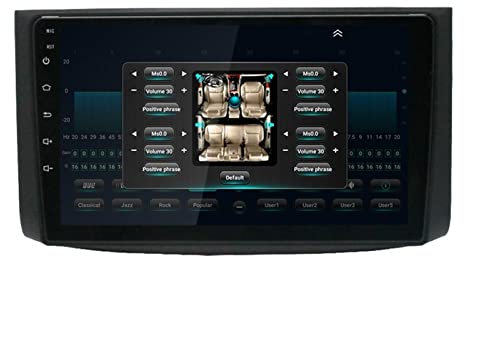 SFUO 2 DIN Radio Pas de DVD GPS WiFi stéréo 4G 64g DSP Player multimédia de Voiture Android 10 Fit for Chevrolet Aveo Lova Captival Epica 2006-2019 (Color : 2GB 16GB WiFi)