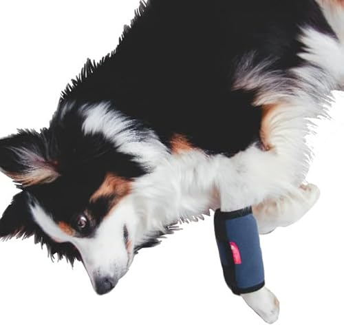 HERZENSTIER Kühl- und Wärmebandage Gr. L für Hunde & Katzen, 2in1 Therapie bei Verletzungen & Arthrose
