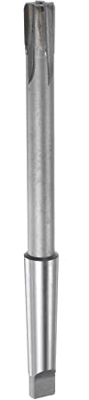 sourcing map Spannen Reibahle 16mm H7 Hartmetall Spitze Gerade Flöten | MT2 Morsekegelschaft, Drehmaschine Fräser