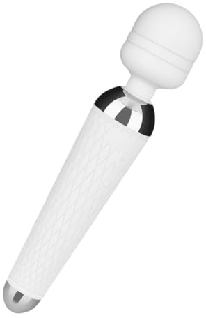 EIS Aufladbarer Silikon-Massager | Massagegerät für Frauen und Paare | weiß | Wiederaufladbar und Wasserdicht (IPX7) | Hautfreundliches Silikon | 16 Vibrationsprogramme für intensive Massagen | Erotik