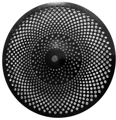 Anfänger Becken Becken Aus Legierung Rot Leises Becken Geringe Lautstärke 10 Zoll Splash-Becken Für Schlagzeug(Black)